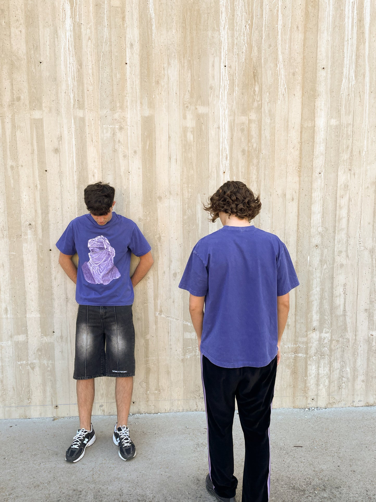 SABOTAGE DESERT TEE V2 (INDIGO)