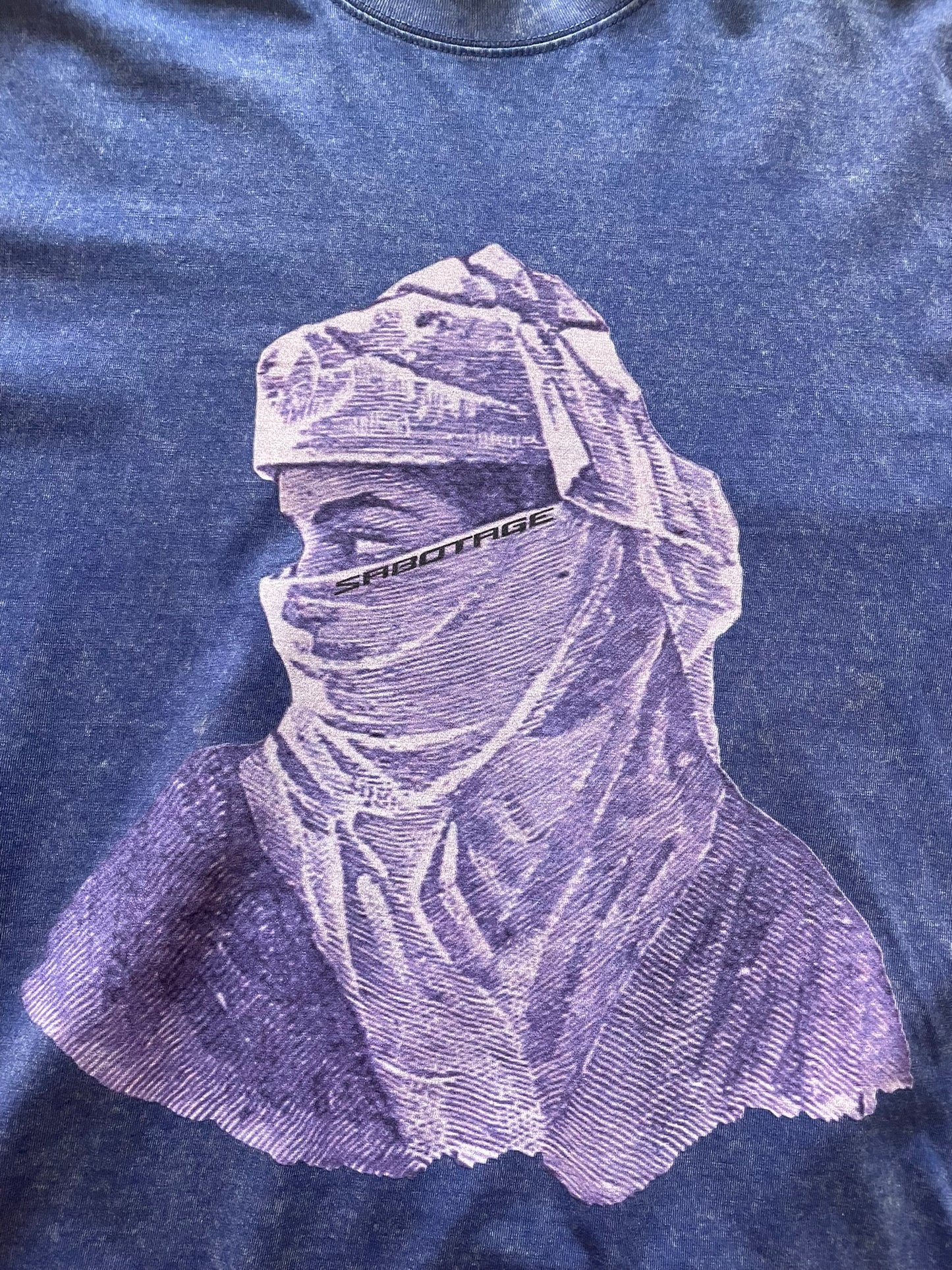 SABOTAGE DESERT TEE V2 (INDIGO)
