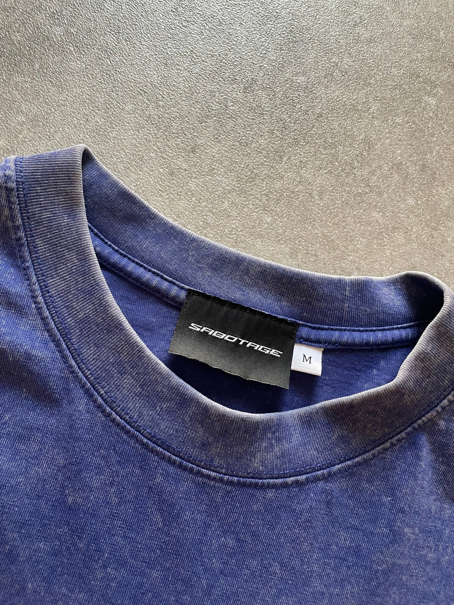 SABOTAGE DESERT TEE V2 (INDIGO)