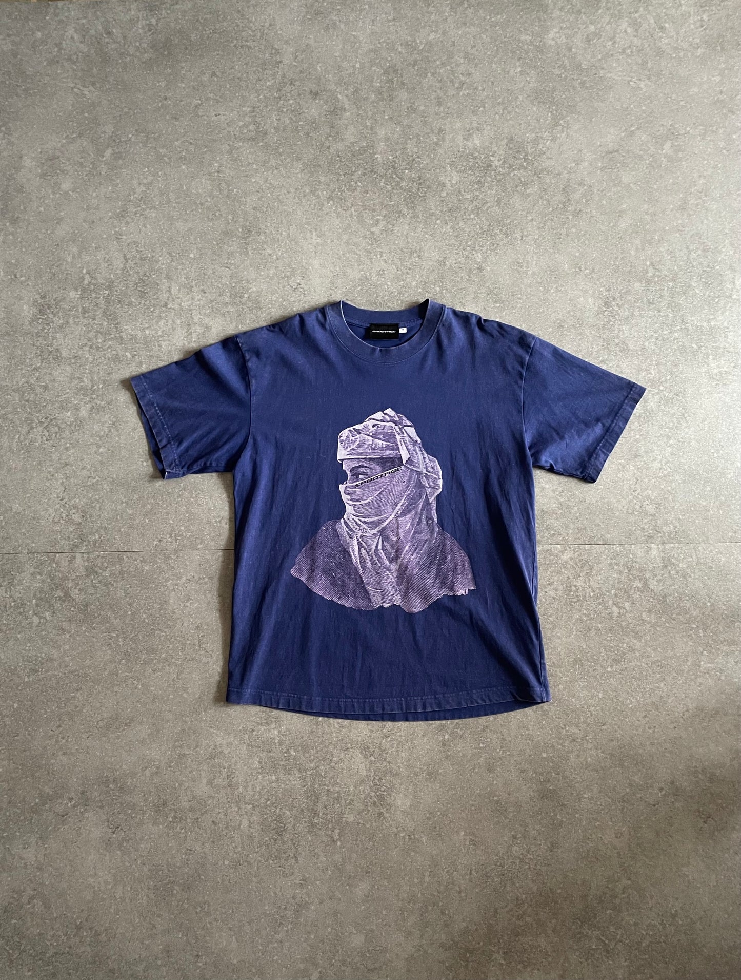 Sabotage Desert Tee (Indigo)