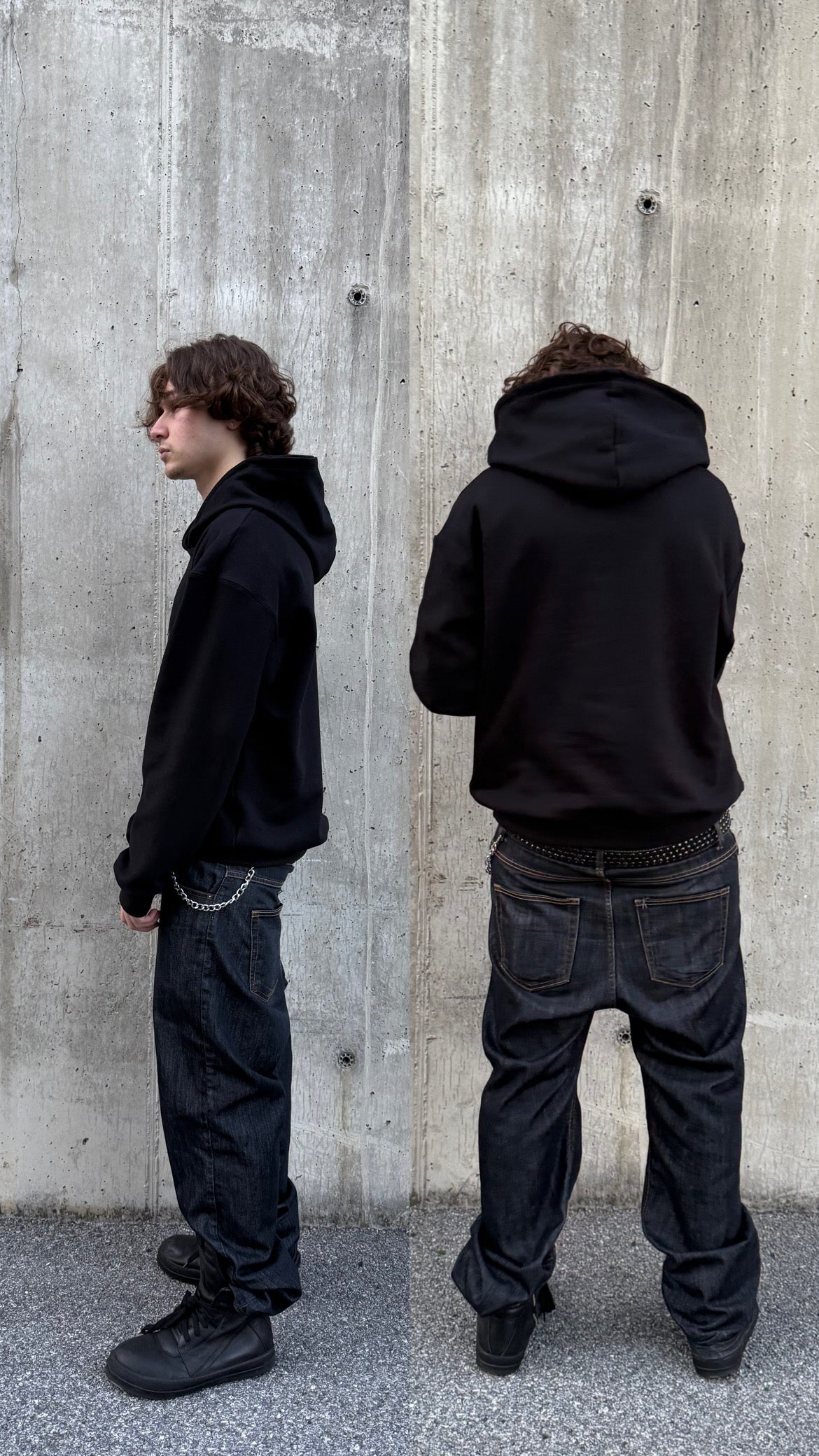 SABOTAGE CRYSTAL CASTLES MADONNA HOODIE