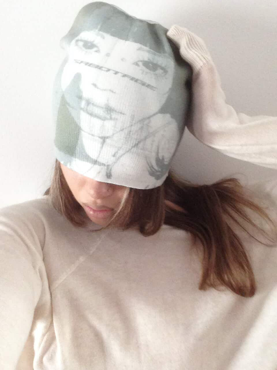 SABOTAGE GOTH BEANIE