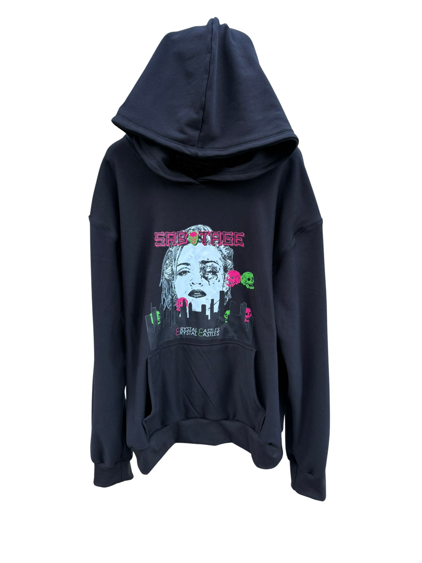 SABOTAGE CRYSTAL CASTLES MADONNA HOODIE