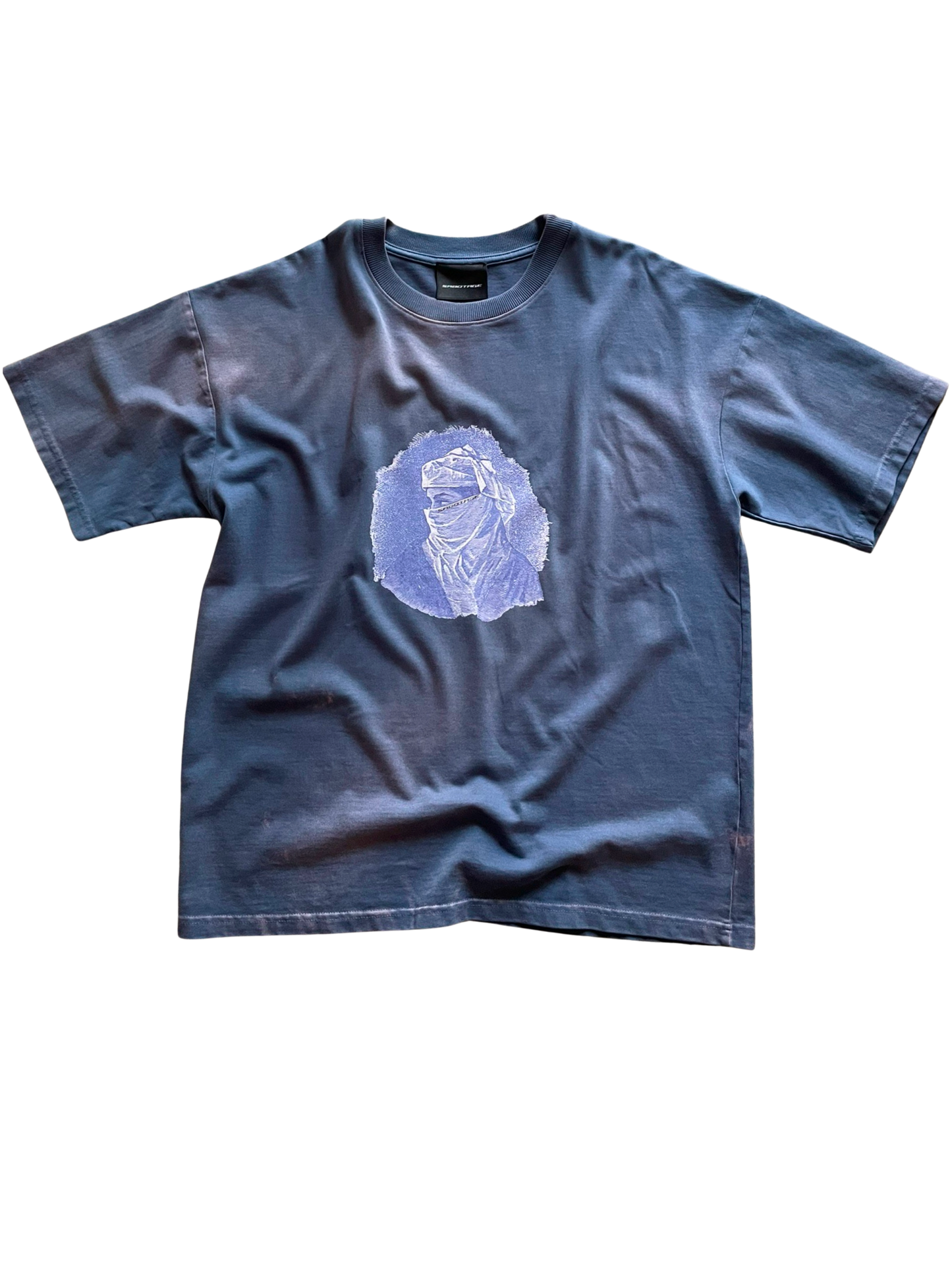 SABOTAGE DESERT TEE V1 (INDIGO)