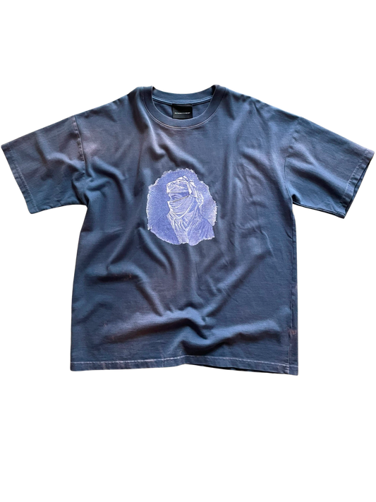 SABOTAGE DESERT TEE V1 (INDIGO)
