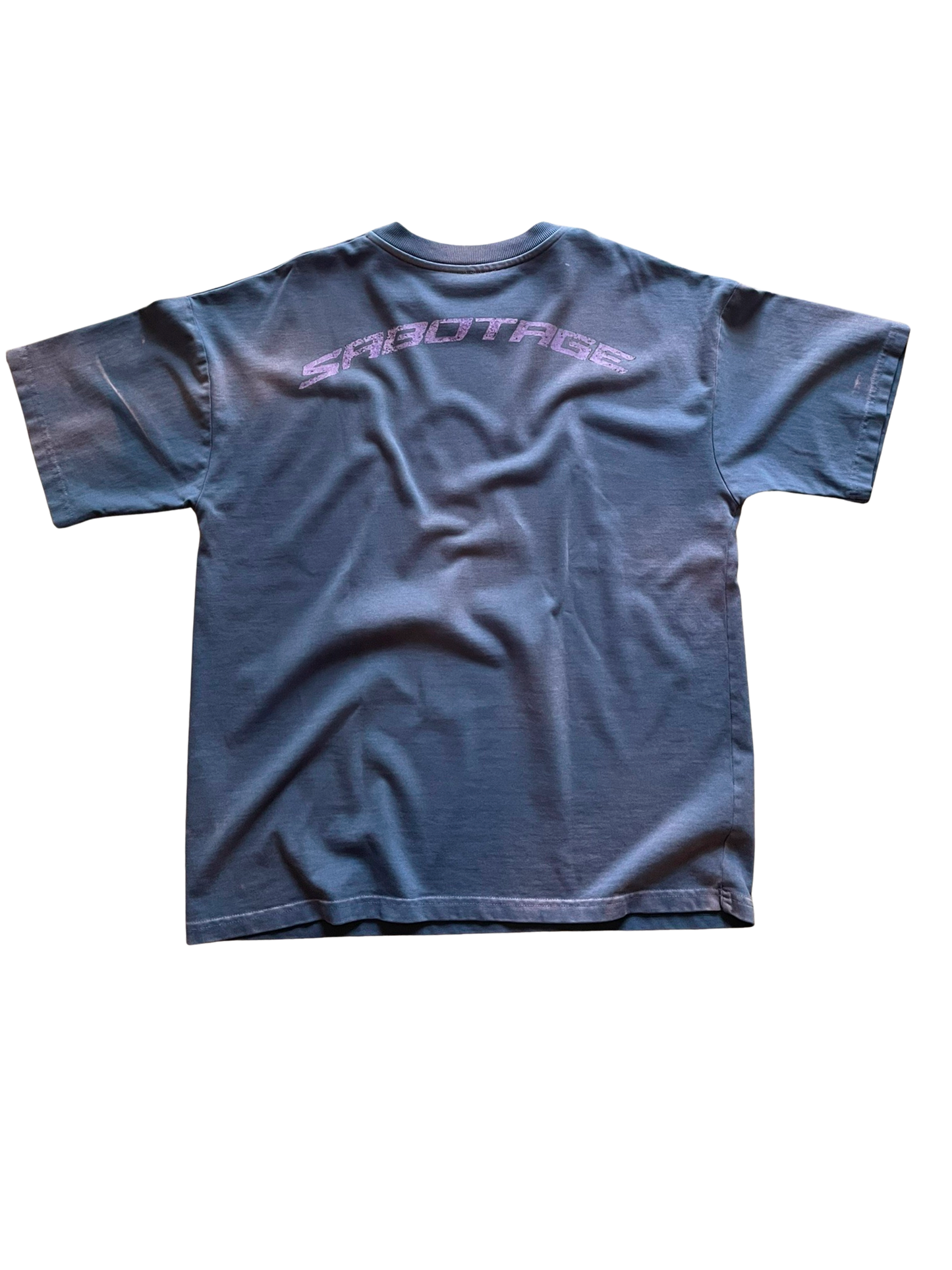 SABOTAGE DESERT TEE V1 (INDIGO)