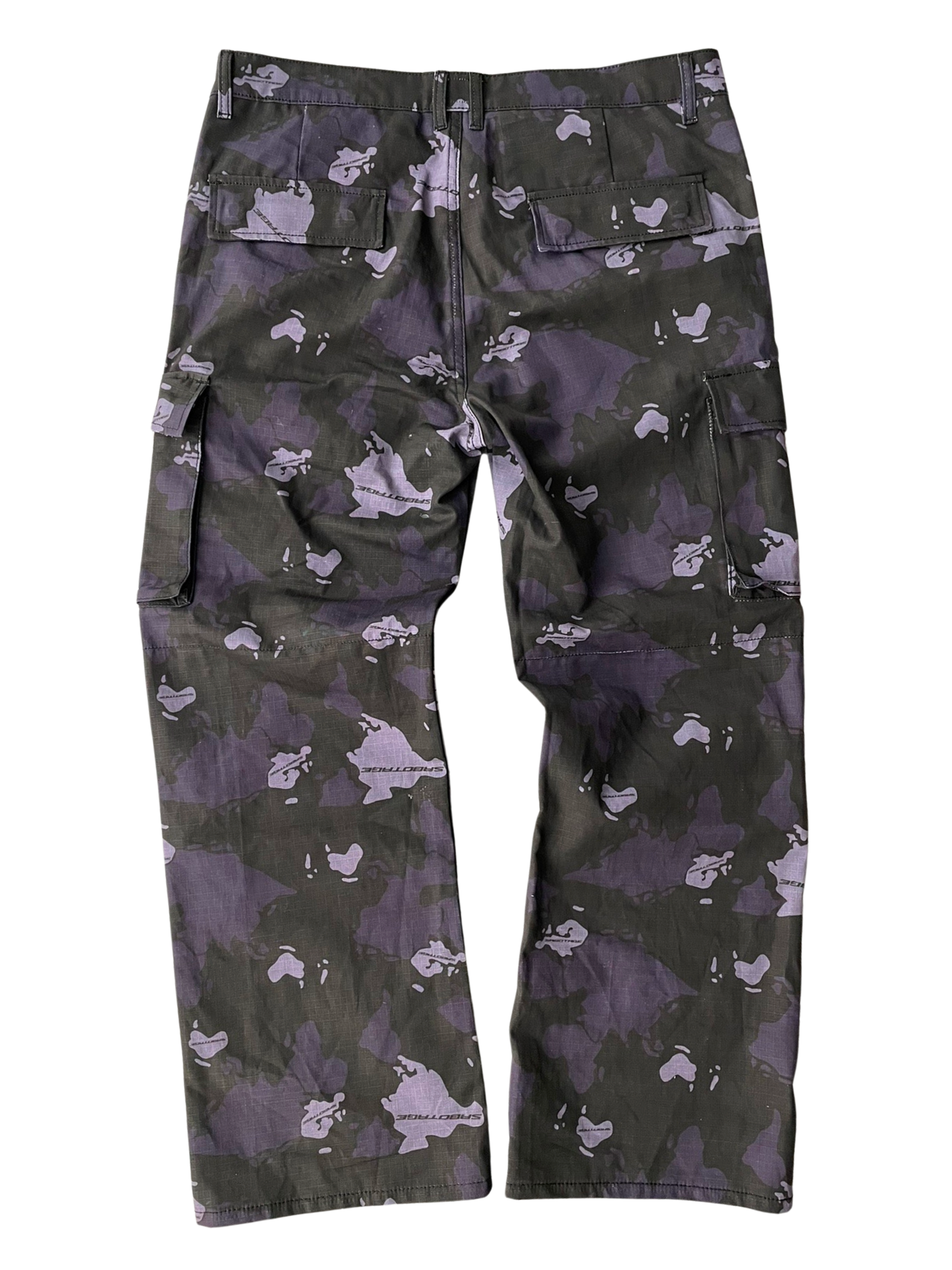 SABOTAGE WORLD IN WAR CARGO PANTS CAMO