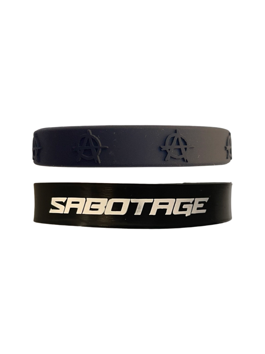 SABOTAGE CHAOS BRACELET (BLACK)