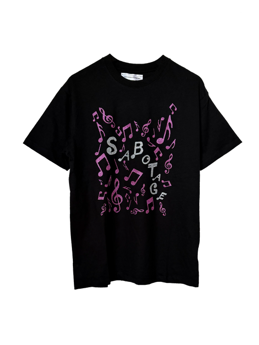 SABOTAGE NOTES TEE