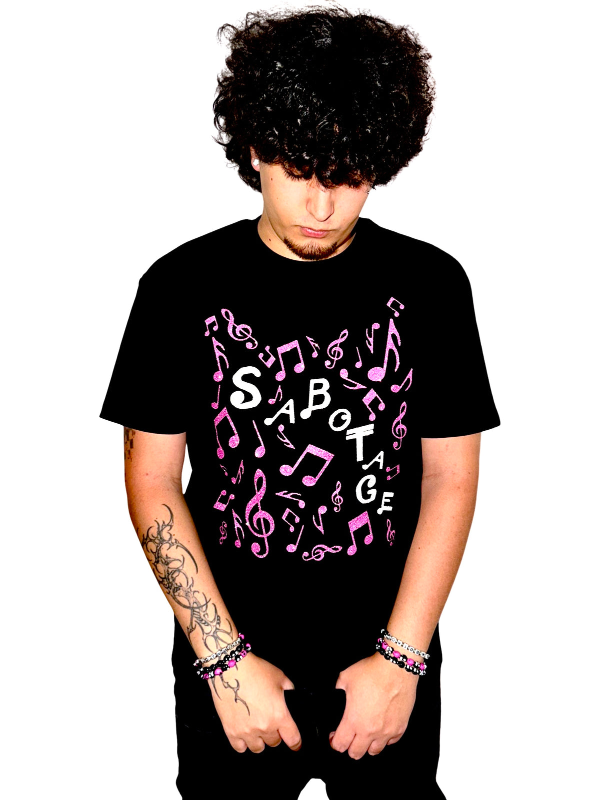 SABOTAGE NOTES TEE