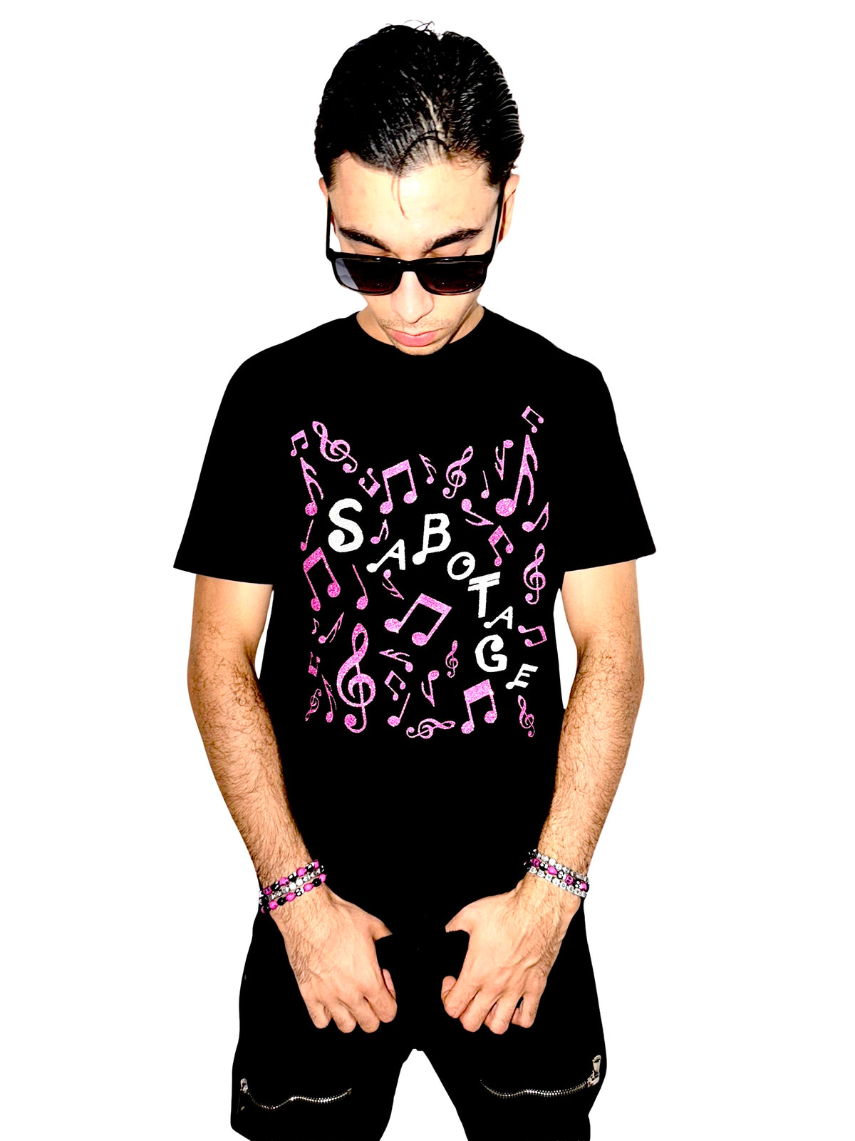 SABOTAGE NOTES TEE