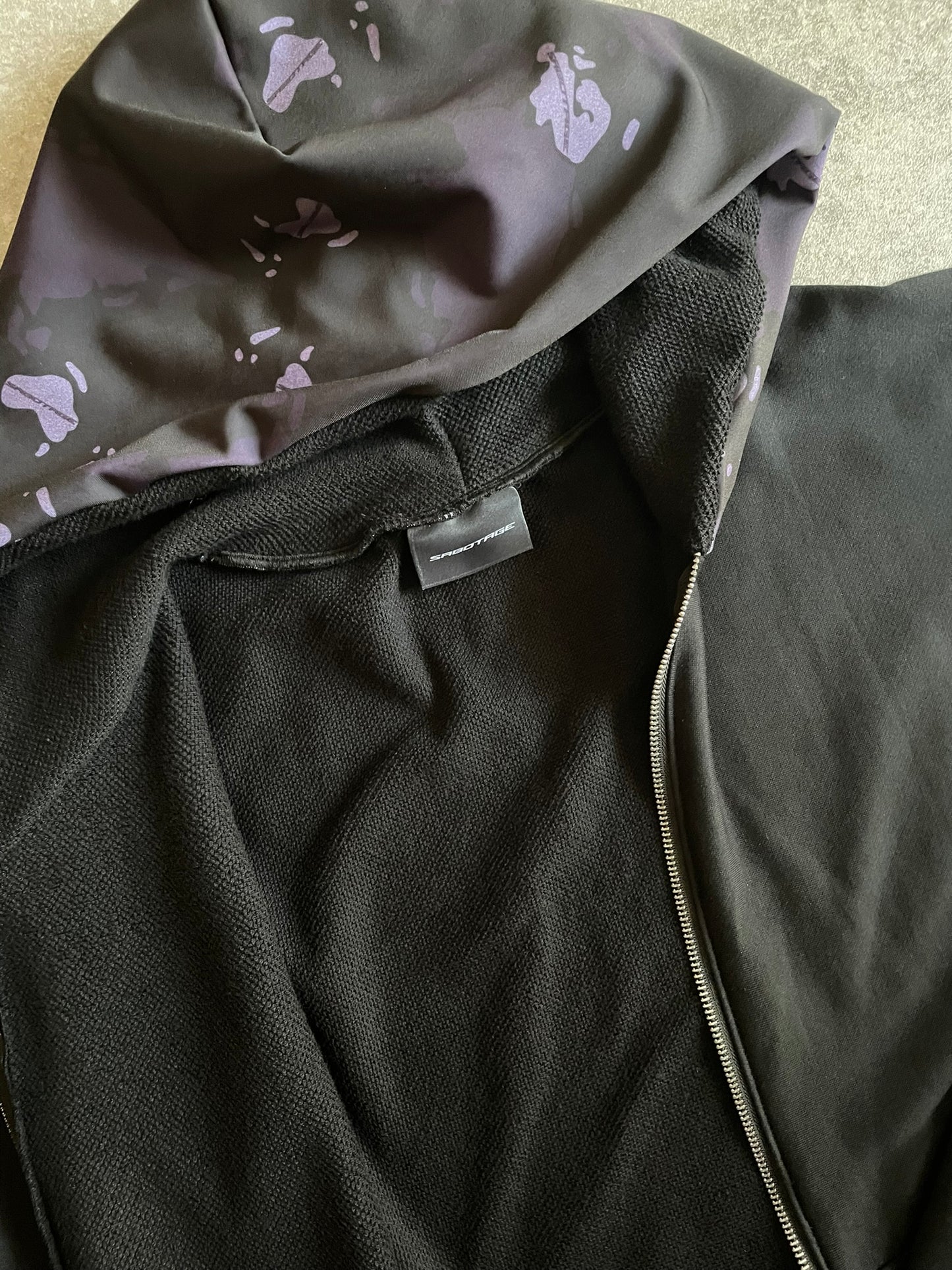 SABOTAGE HOODWAR ZIP HOODIE
