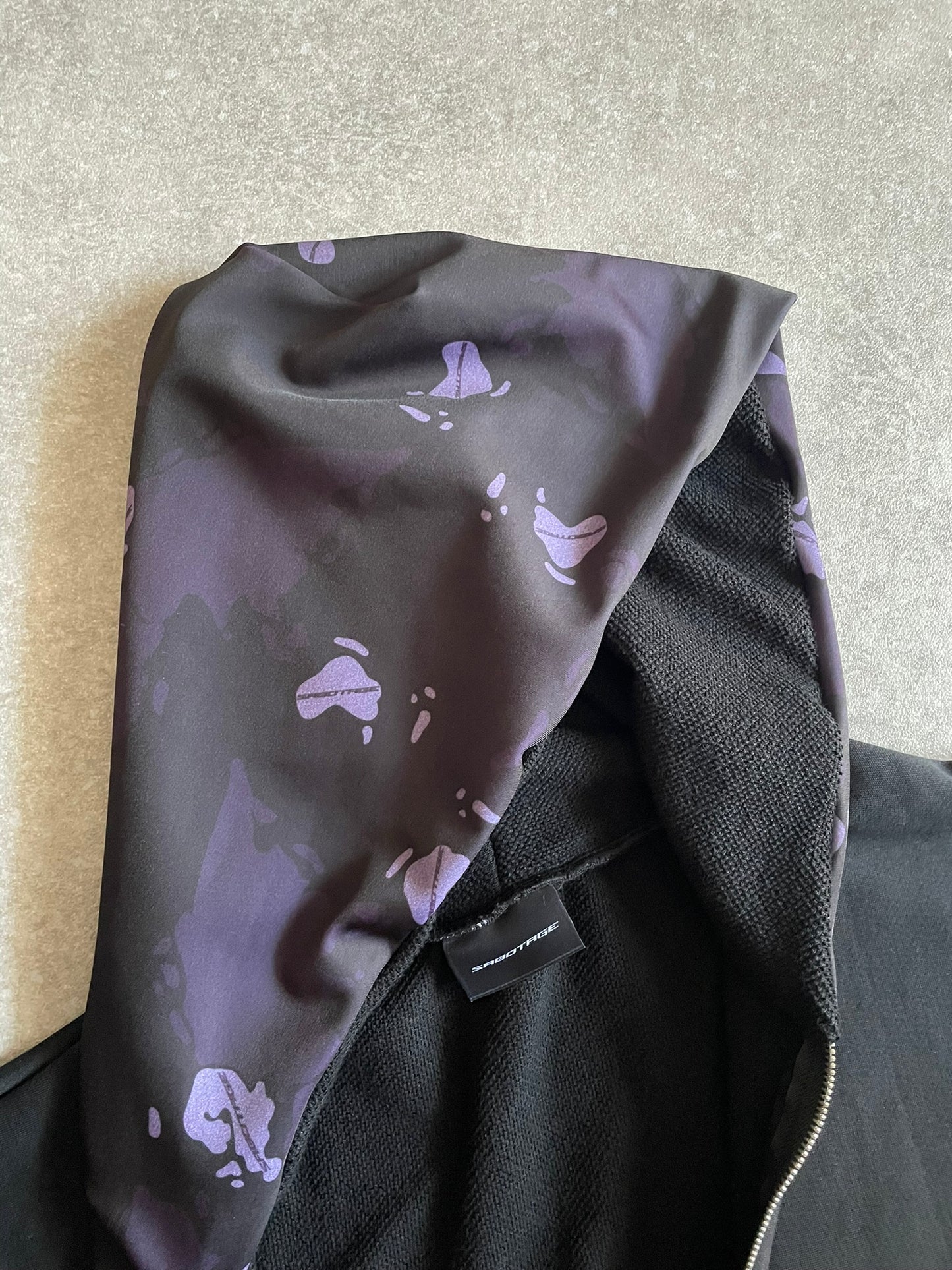SABOTAGE HOODWAR ZIP HOODIE