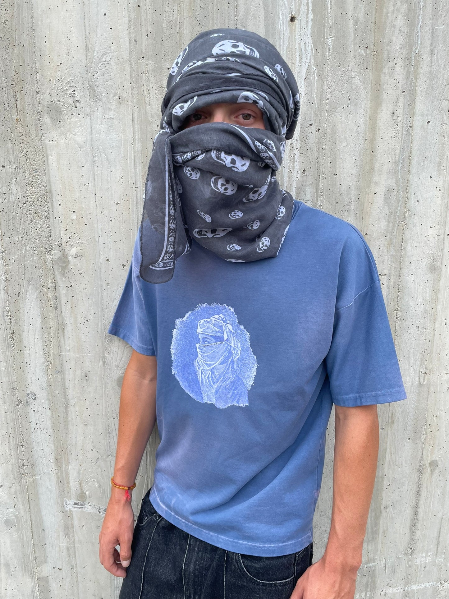 SABOTAGE DESERT TEE V1 (INDIGO)
