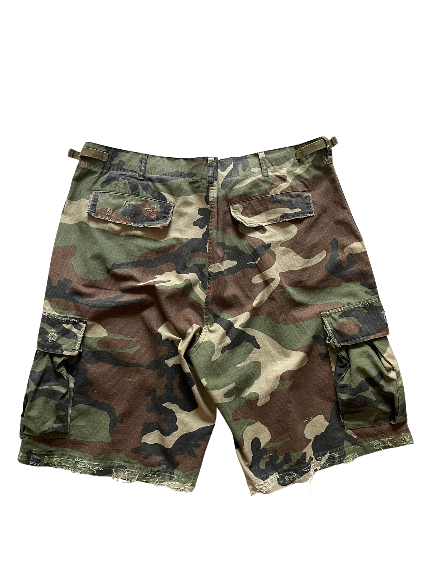 SABOTAGE DESTROYED CARGO SHORTS CAMO