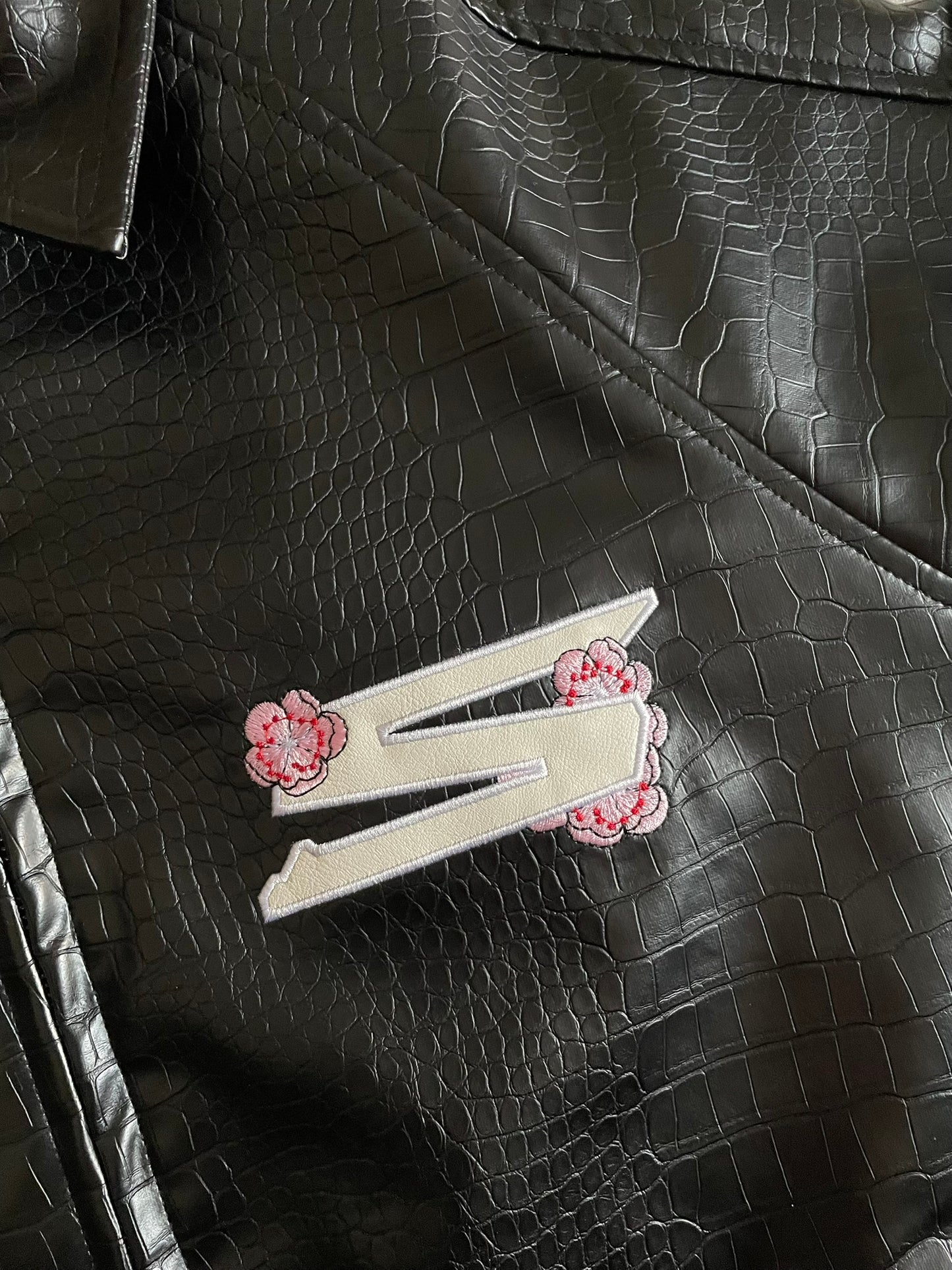 Sabotage Sakura Leather Jacket