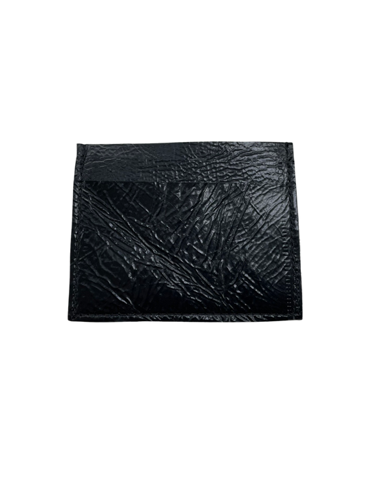 SABOTAGE ASYMMETRIC LEATHER CARD HOLDER (TYPE 1)