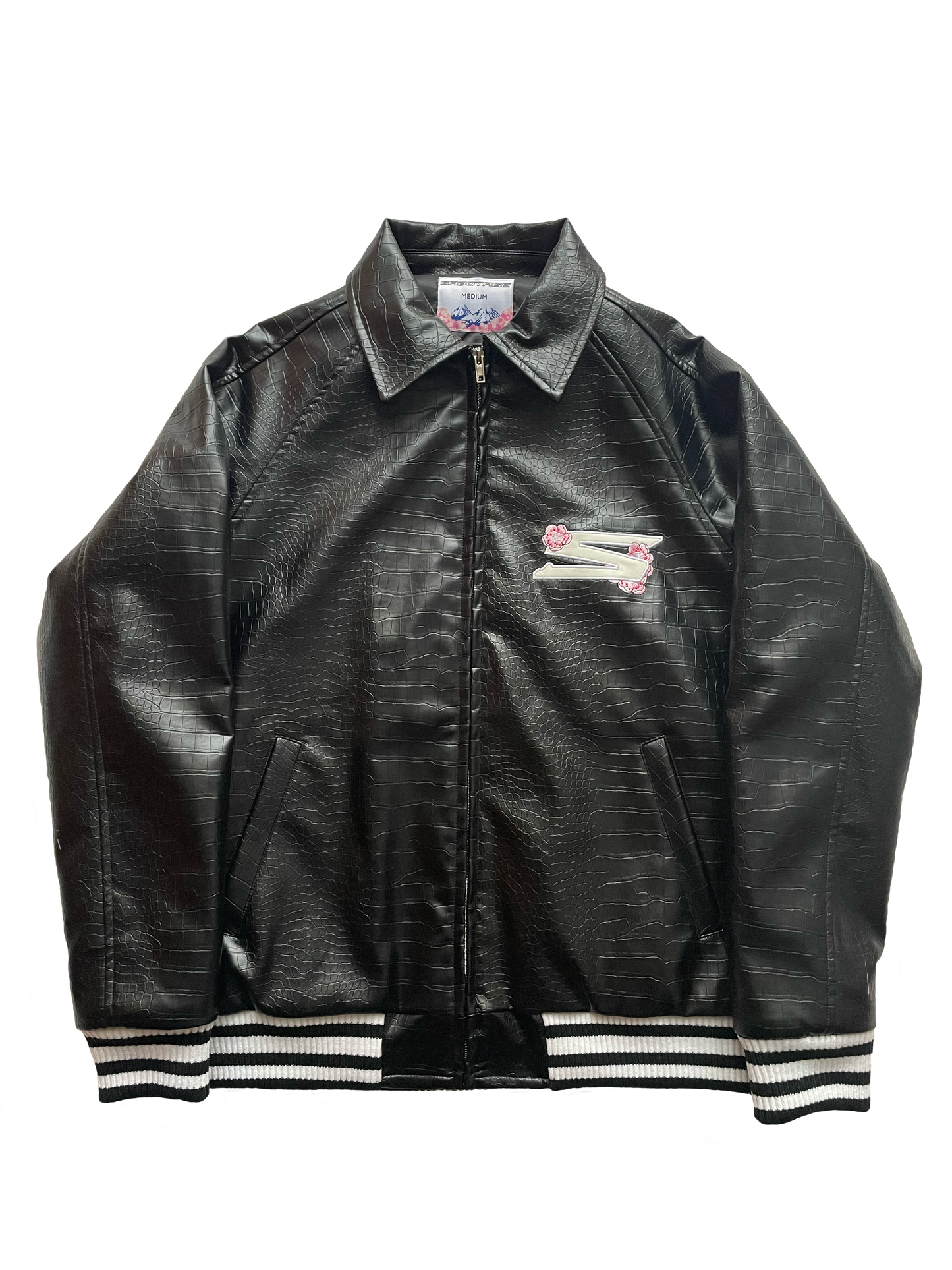 Sabotage Sakura Leather Jacket