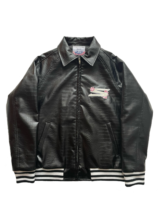 Sabotage Sakura Leather Jacket